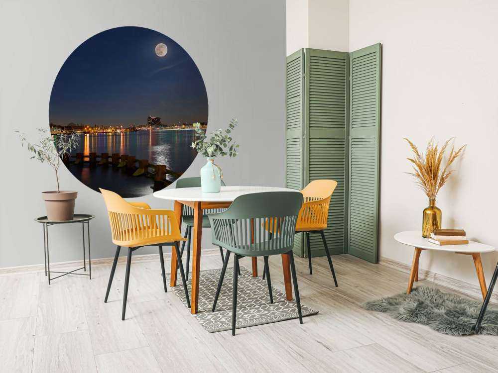 Super-Mond in Amsterdam