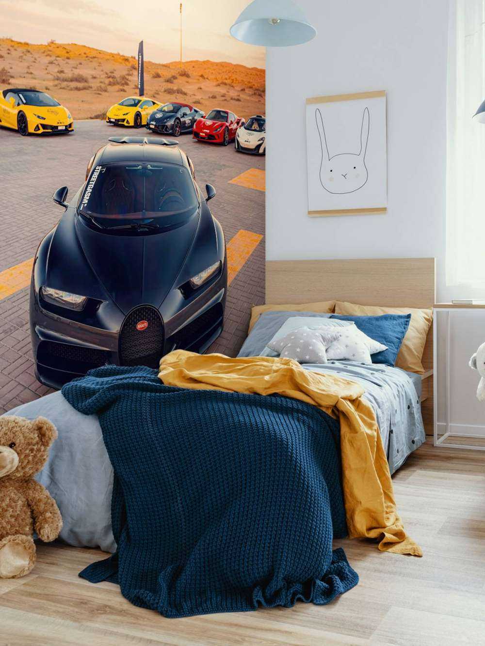 Hypercars bei Sonnenuntergang