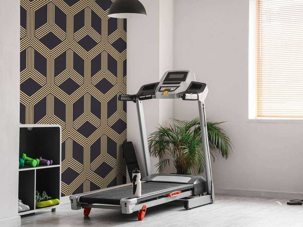 Illusionsmuster Art Deco