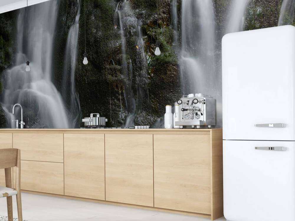 Doppelter Wasserfall