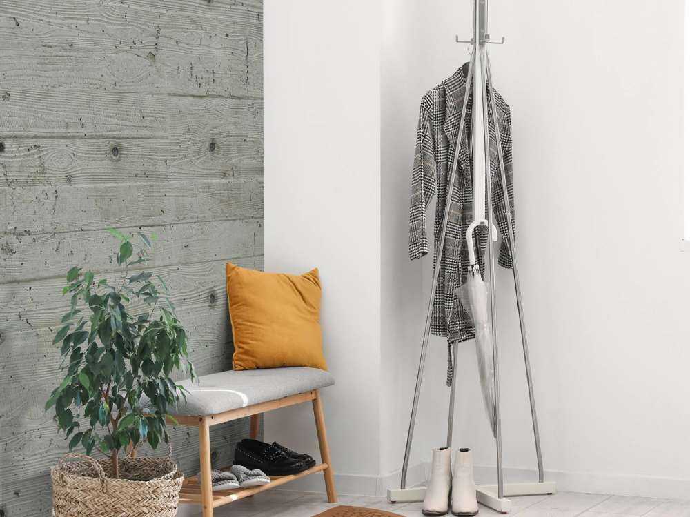 Beton mit Holzoptik