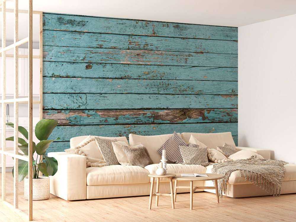 Blaues Holz