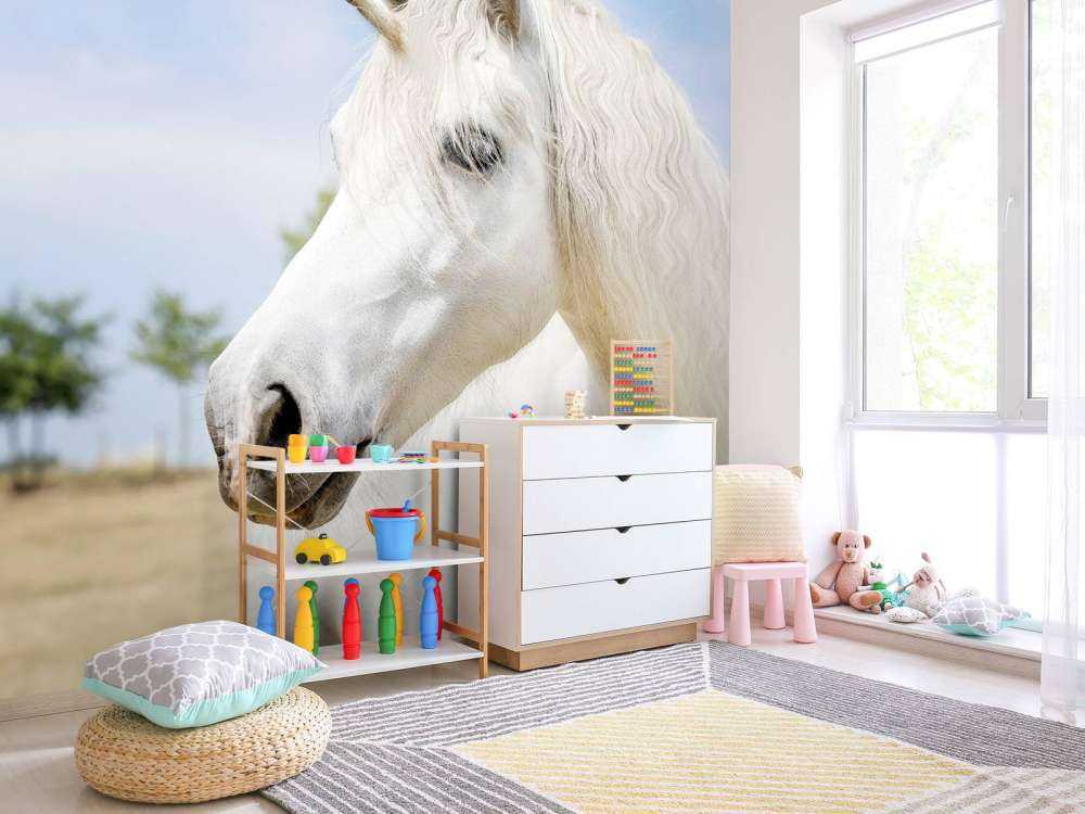 Weißes Einhorn