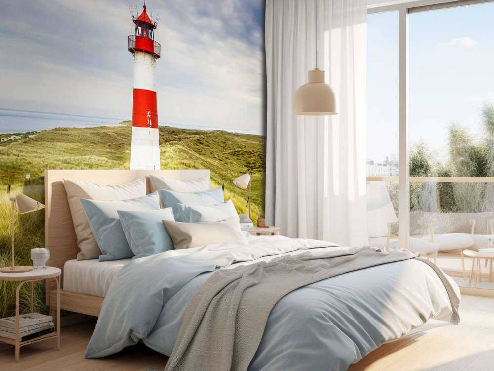 Leuchtturm in den Dünen