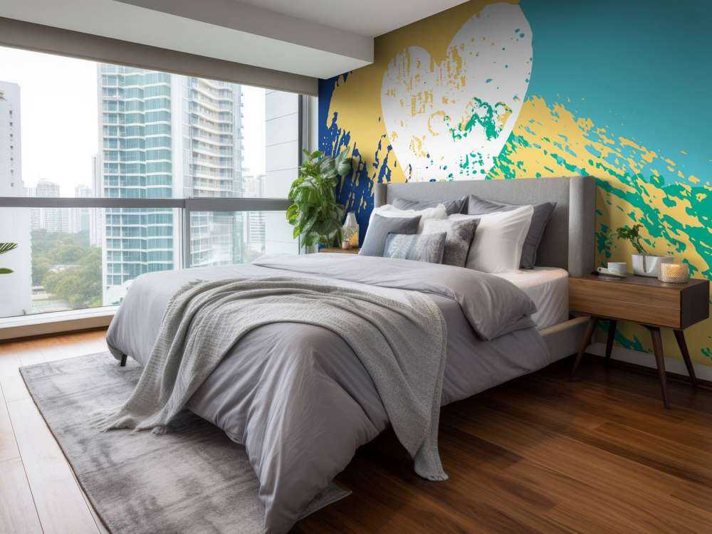 Farbige abstrakte Flächen