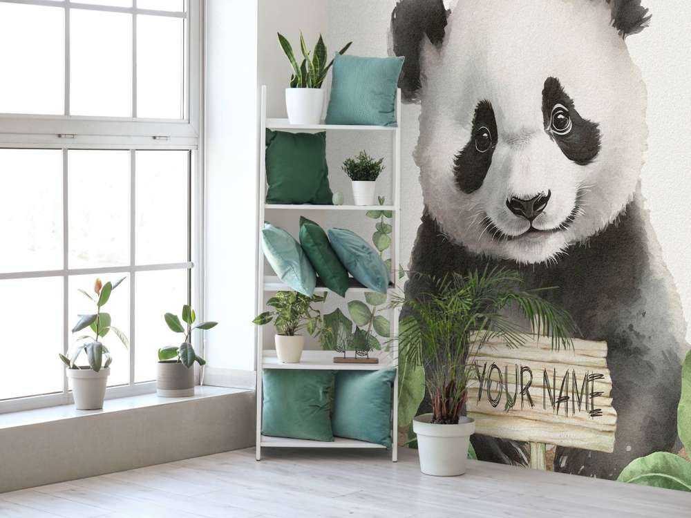 Kleiner Panda im Dschungel