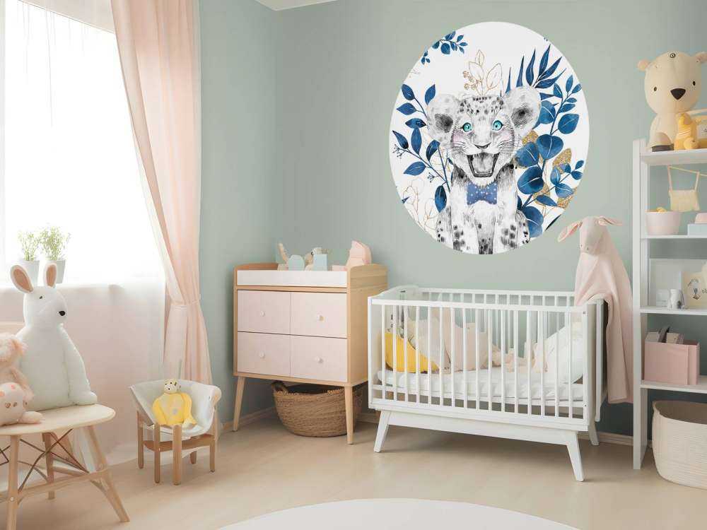 Blaues Dschungel-Löwin-Baby