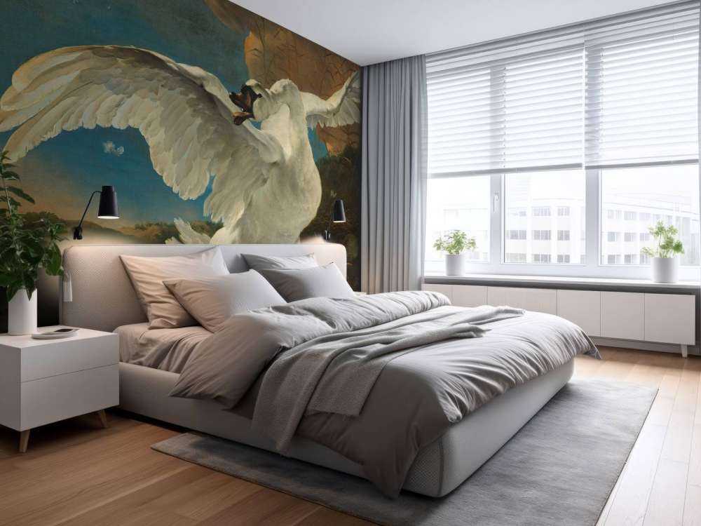 Der gefährdete Schwan