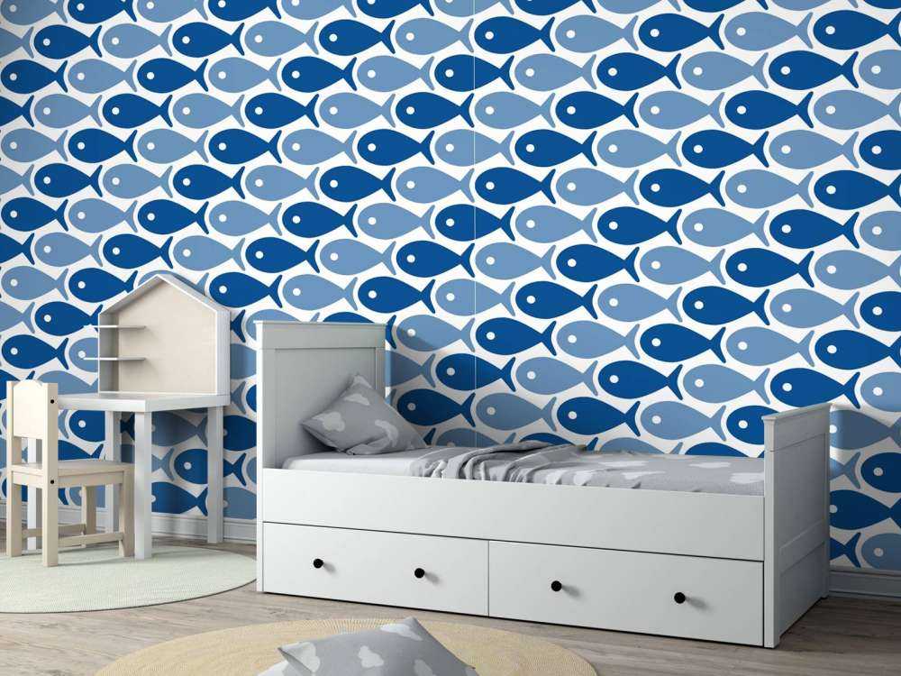 Blaue Fische