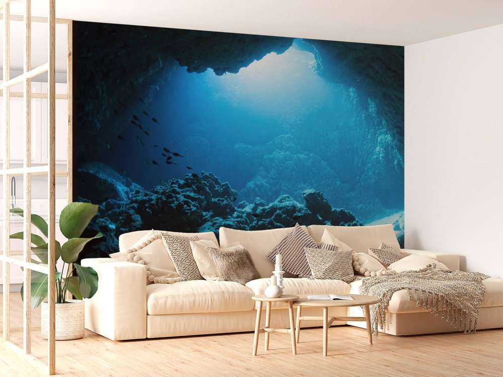 Höhle unter Wasser