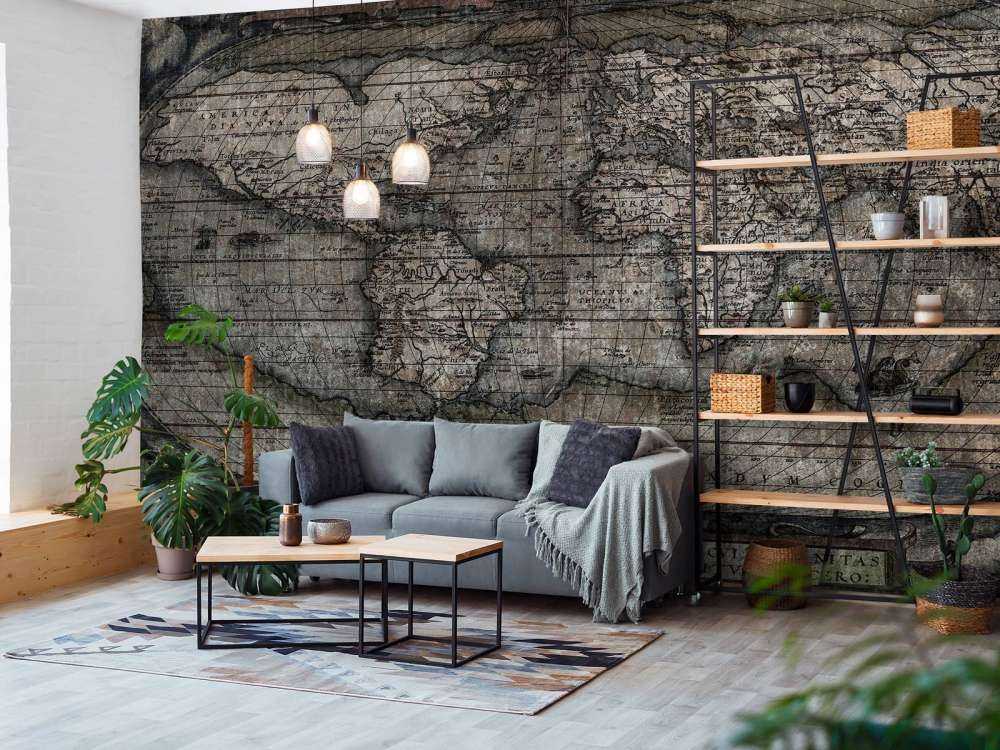 Lateinische Weltkarte