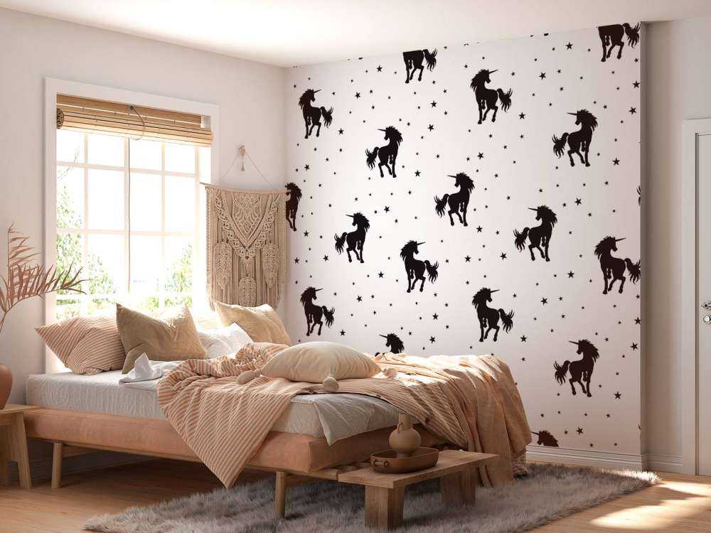 Fröhliche Einhörner