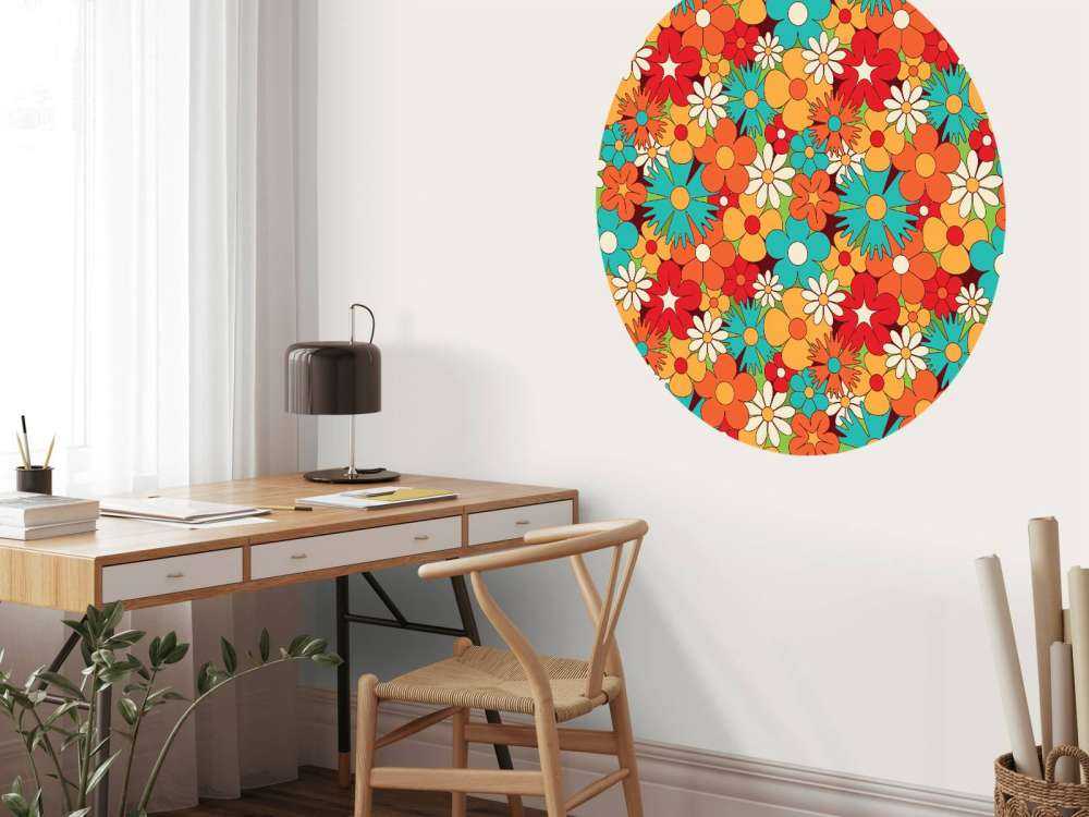 Blumen im Vintage Stil