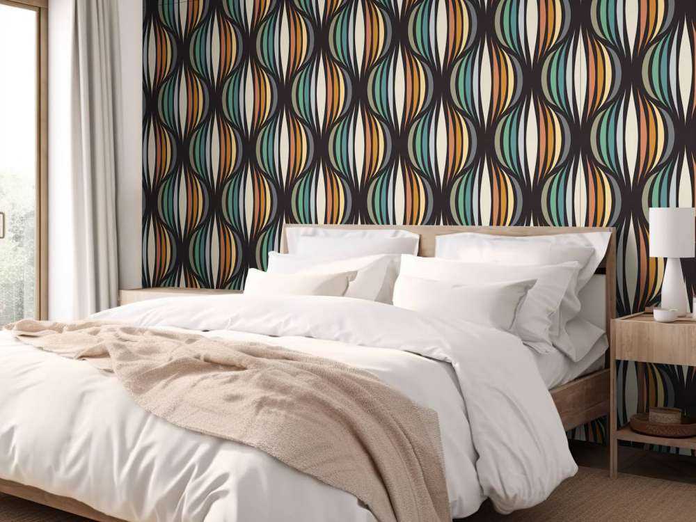 Muster im Retro Stil