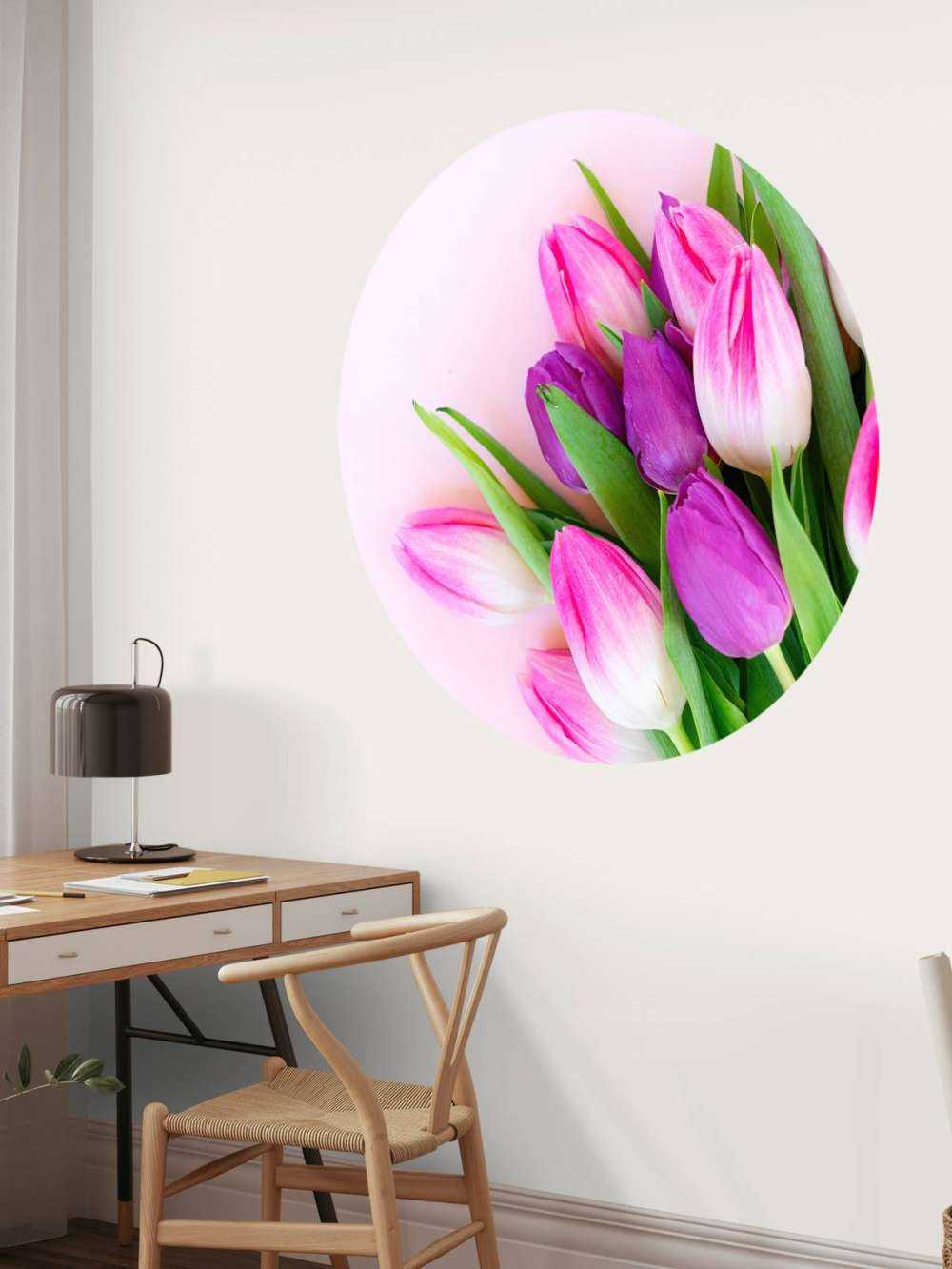 Rosa Tulpen