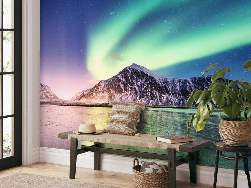 Klares Nordlicht