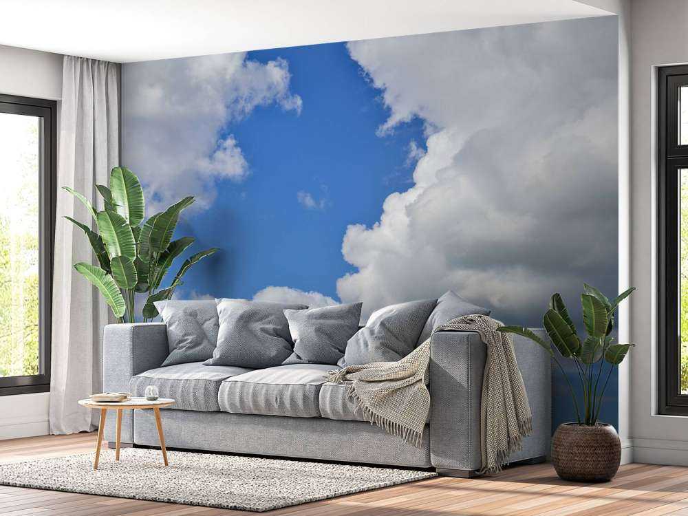 Schöne Wolken am Himmel