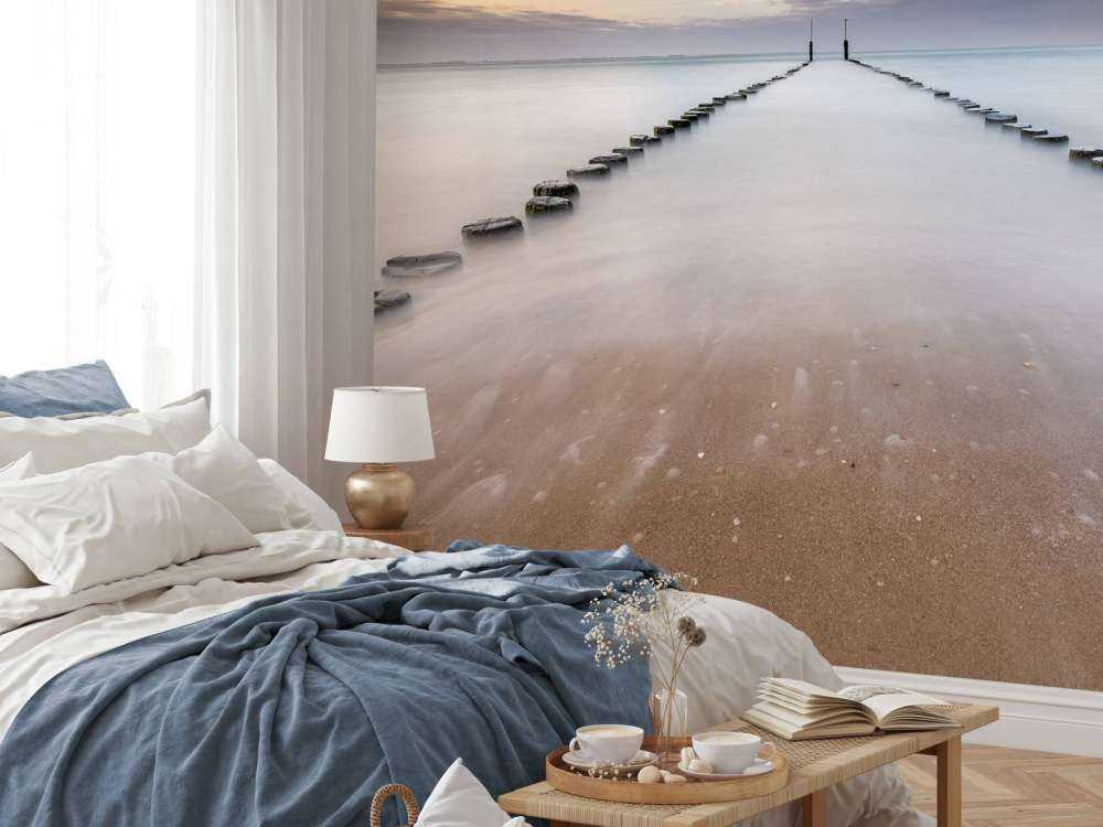 Trockener Strand