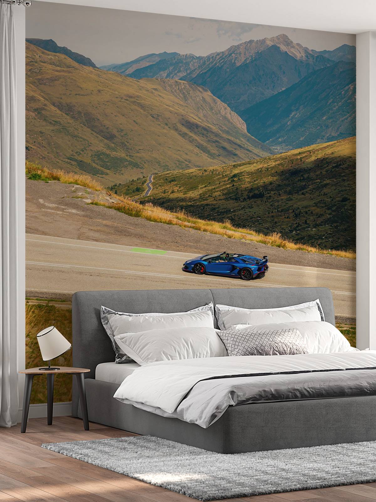 fototapete - italienische macht in den alpen - fototapete