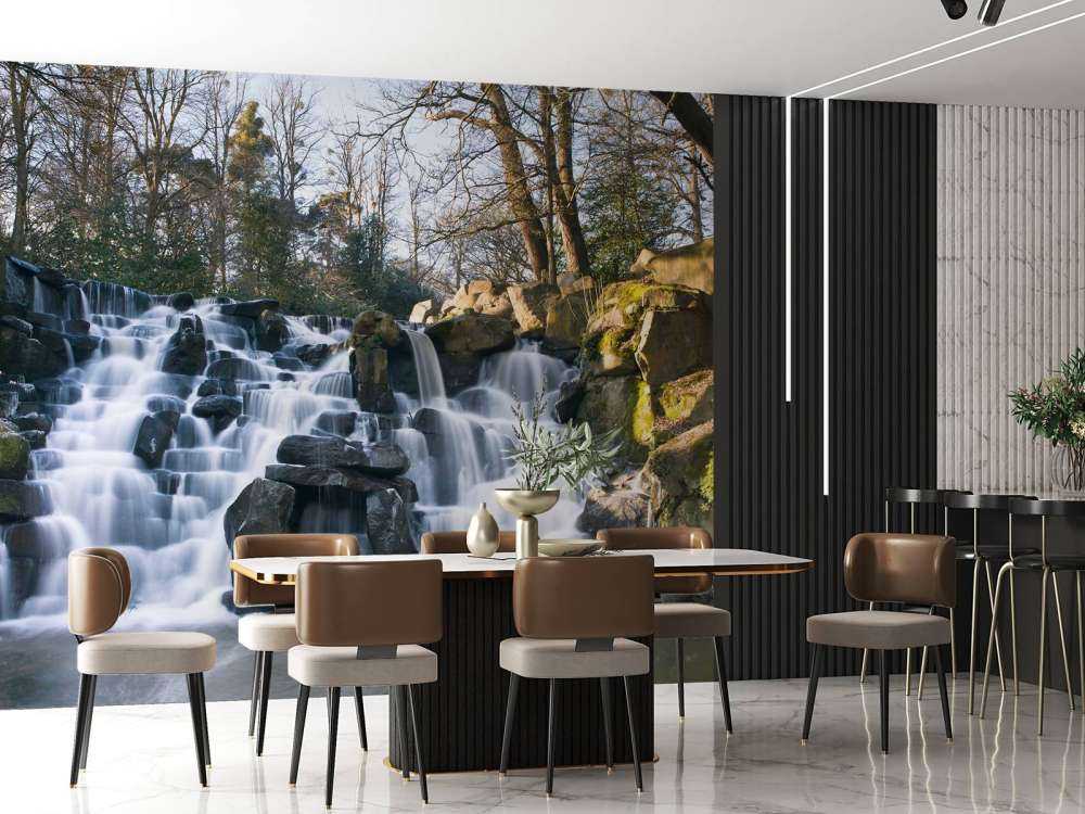 Wasserfall im Winter