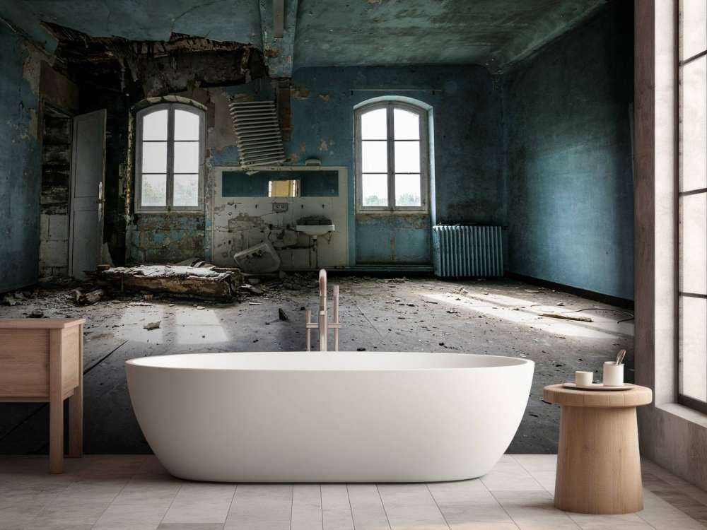 Blauer Bereich