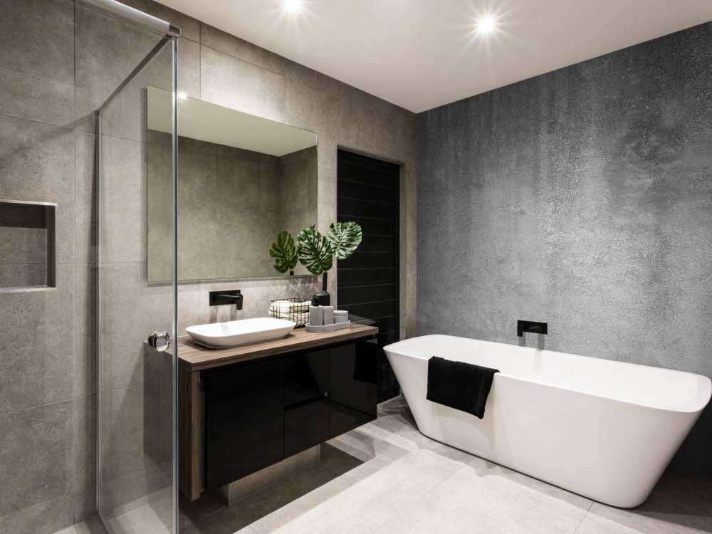 Detaillierter grauer Beton