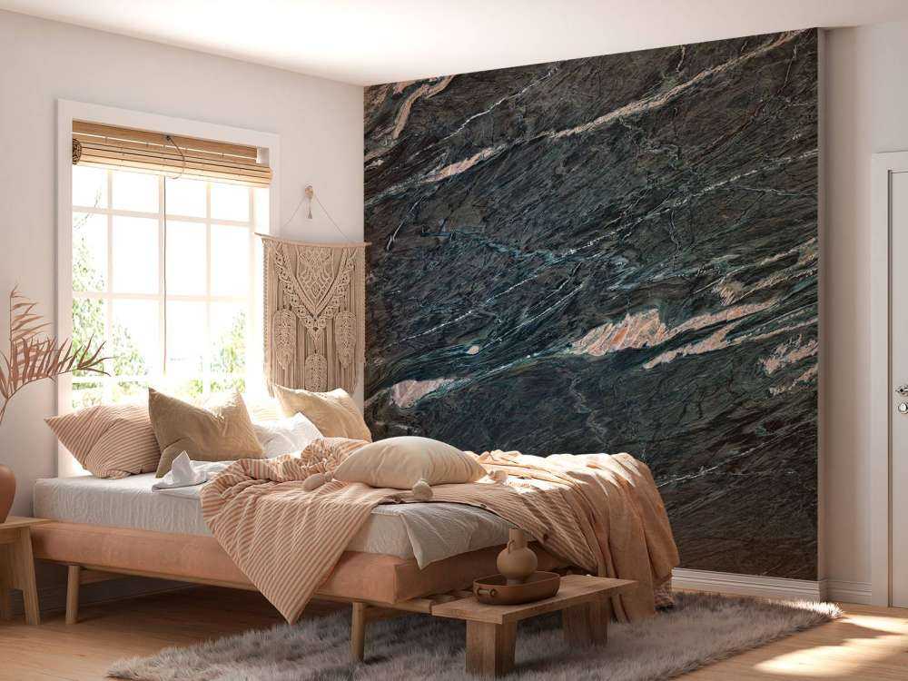 Marmor mit gewellter Struktur