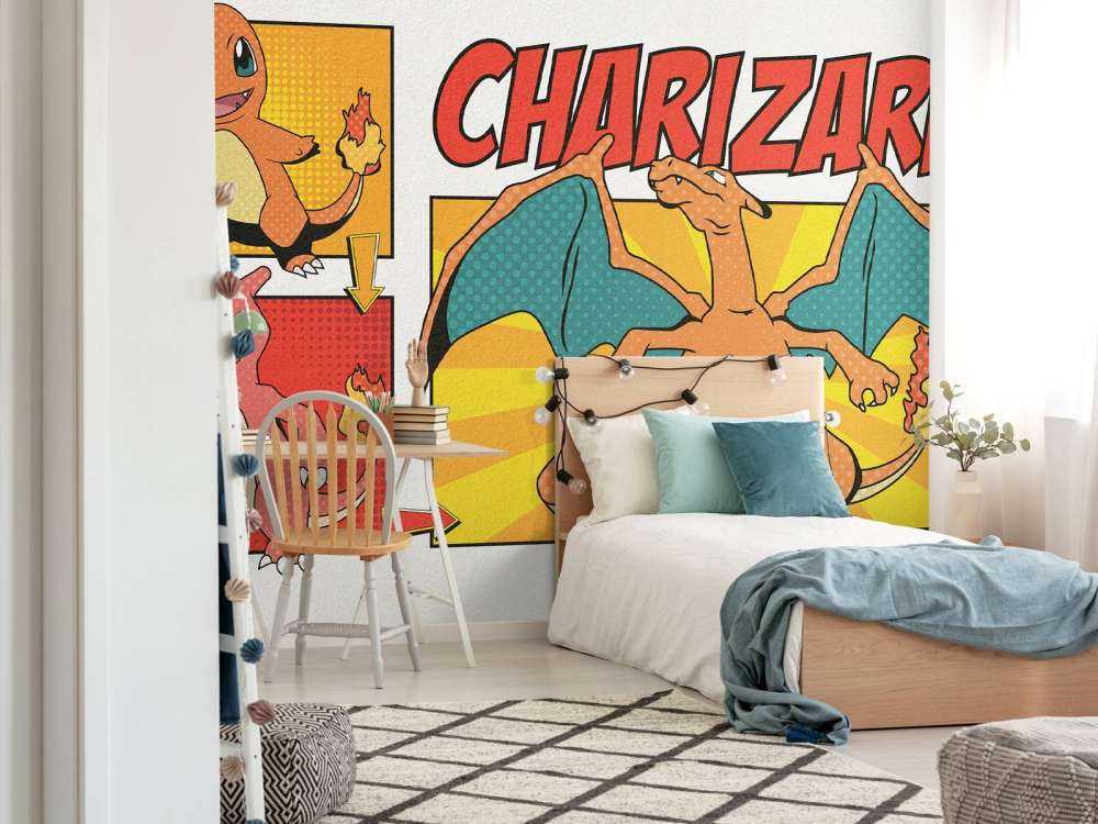 Comics - Tapferer Drache verwandelt sich