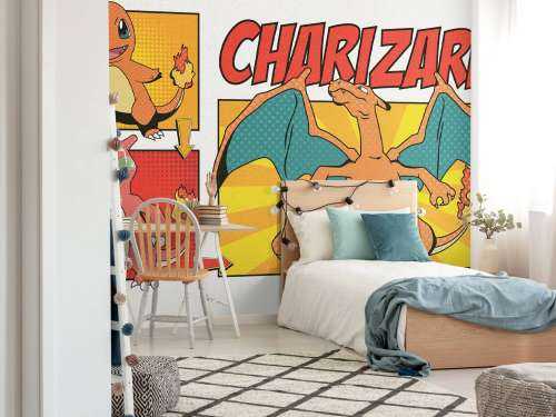 Comics - Tapferer Drache verwandelt sich