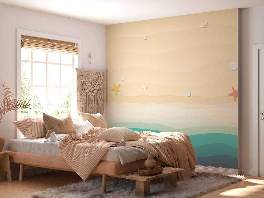 Zeichnung eines Strandes