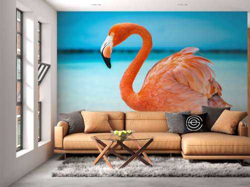 Tropischer Flamingo