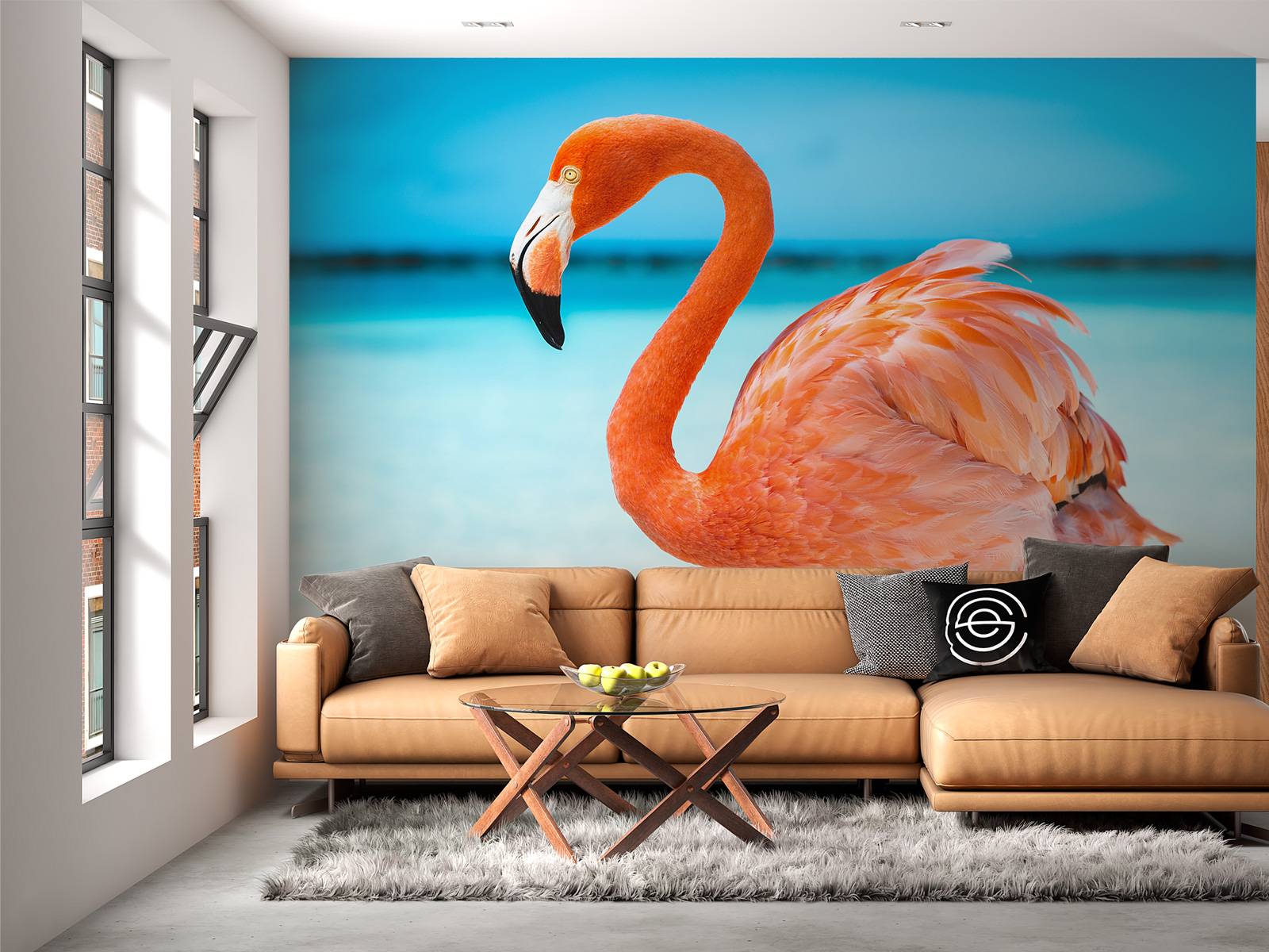 Tropischer Flamingo