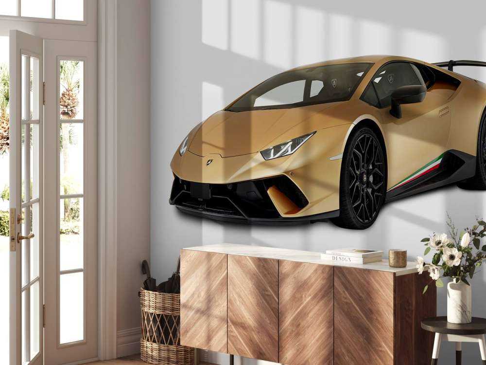 Lamborghini Huracán - Rechts vorne, weiß