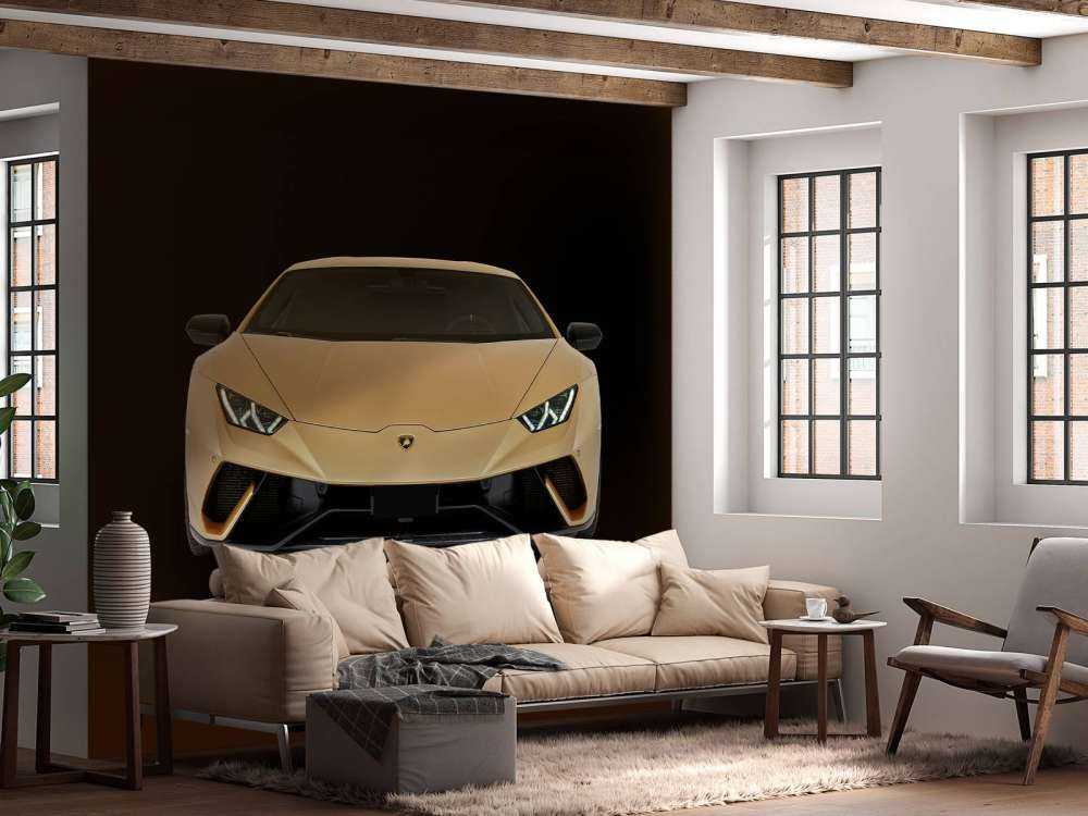 Lamborghini Huracán - Front, schwarz