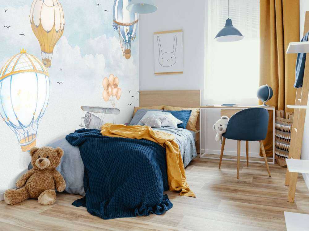 Luftballons blau