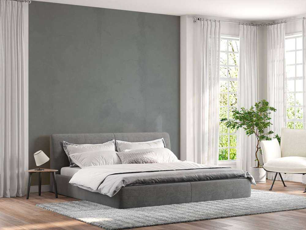 Alter silberner Beton