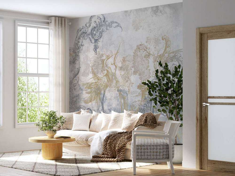 Verschnörkelter Beton