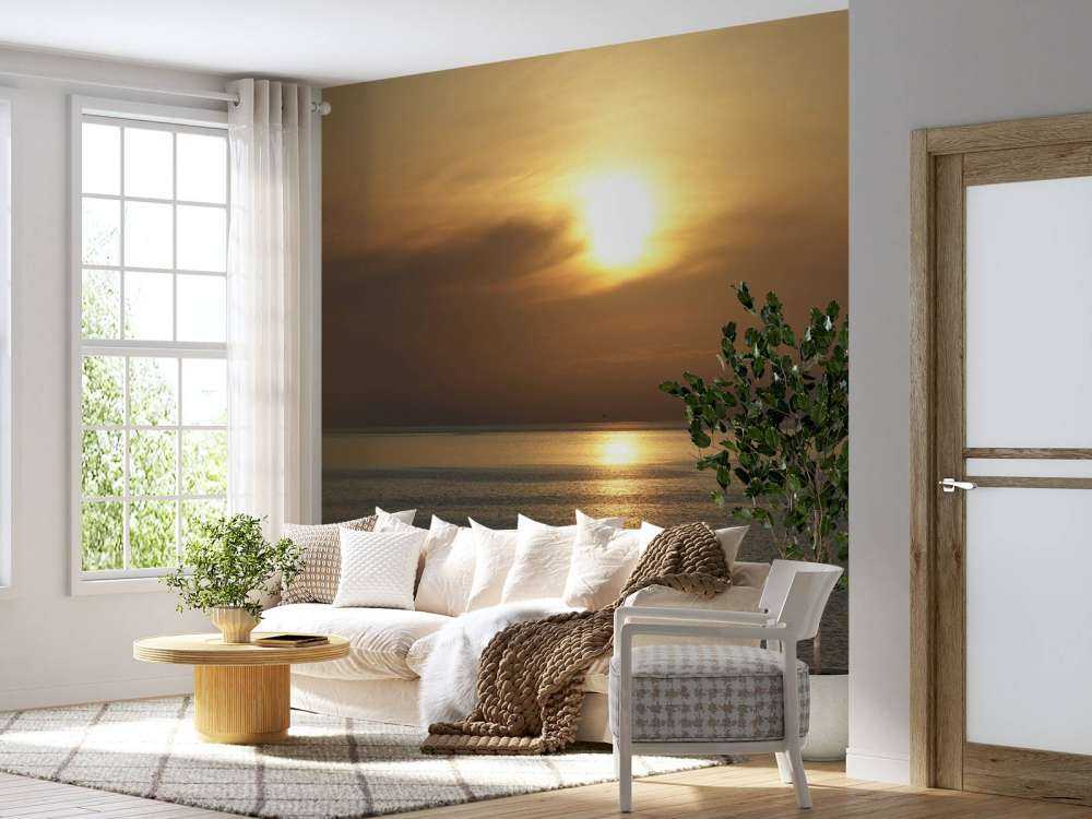 Sonnenaufgang auf See 