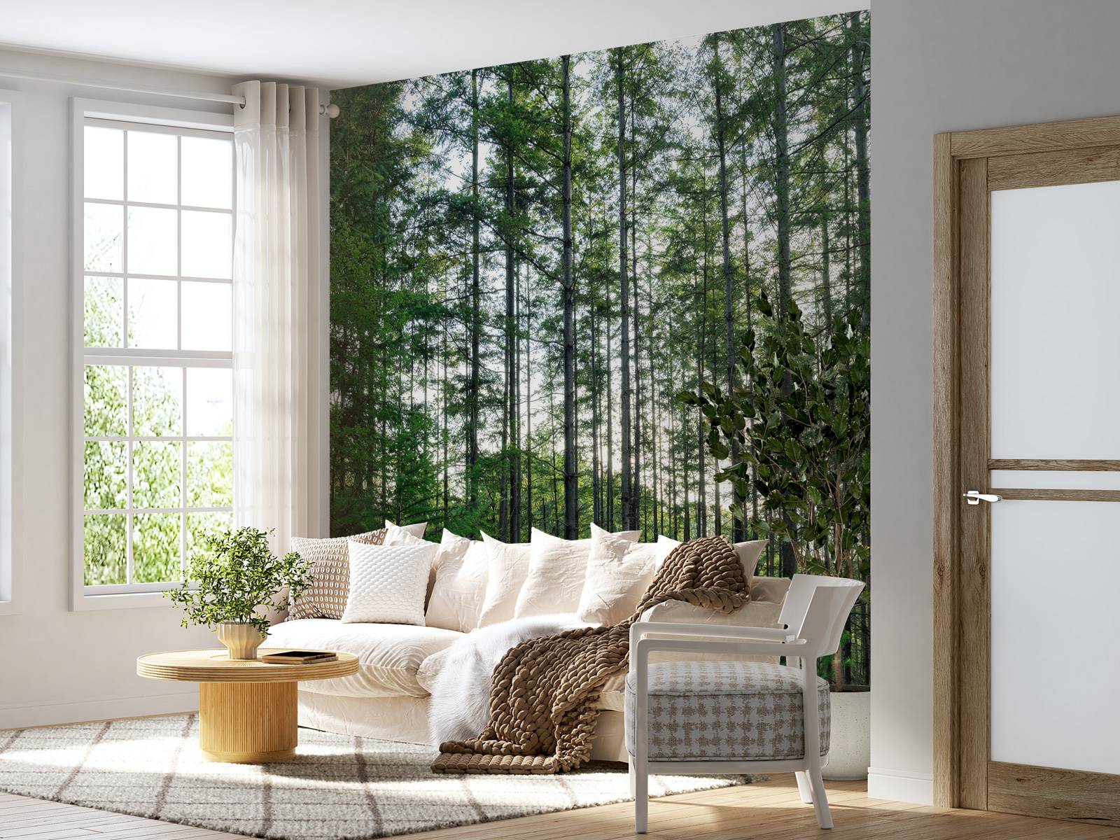 Detaillierter Wald