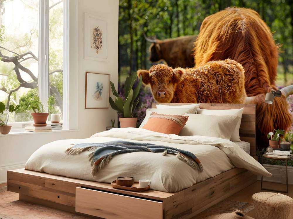 Familie Schottische Hochländer