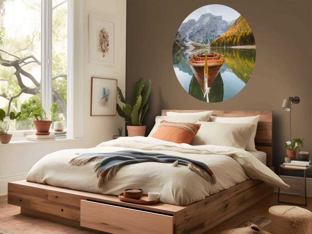 Ruderboot im See