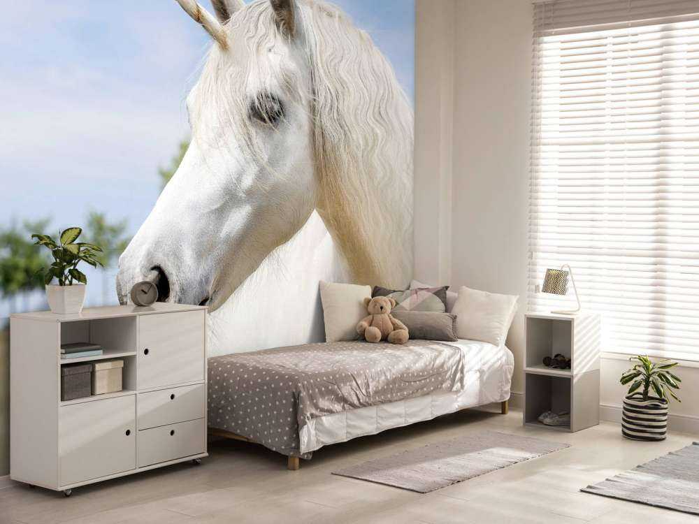 Weißes Einhorn