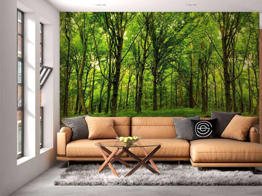 Üppiger Wald