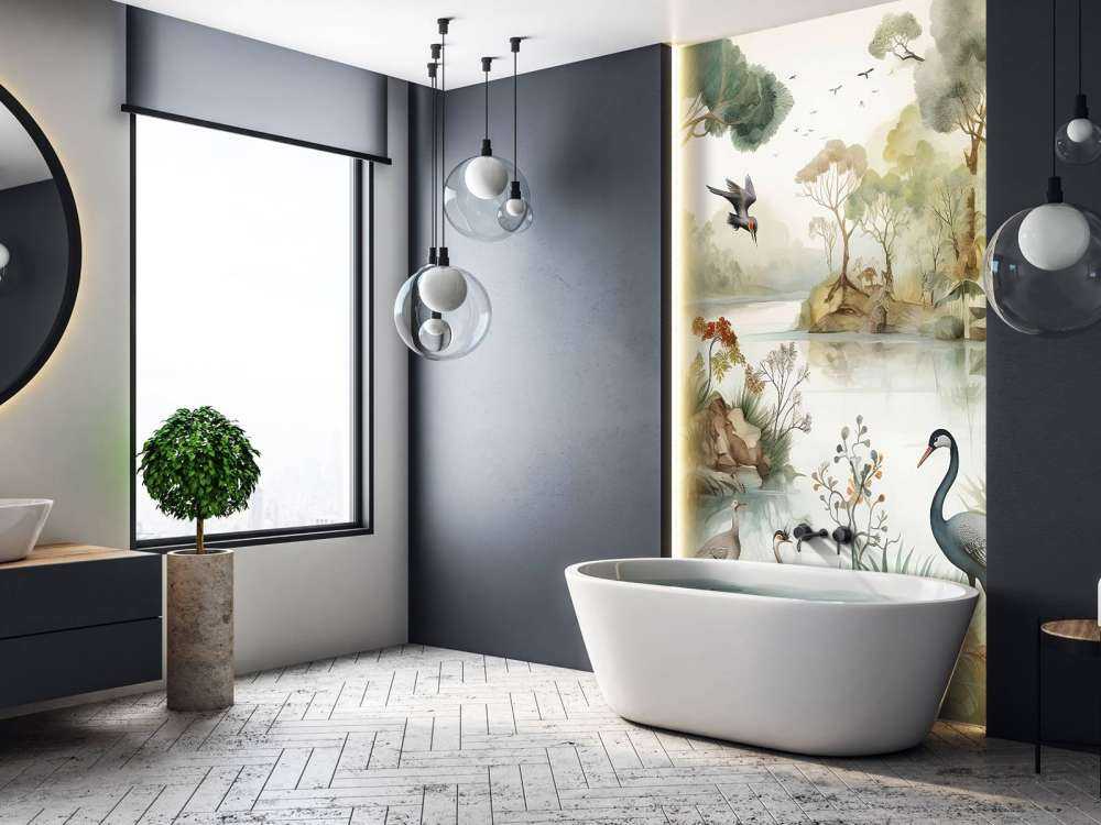 Vogelparadies am Flussufer