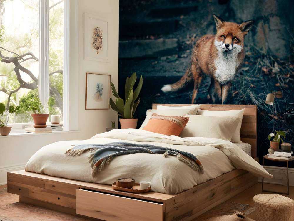 Neugieriger Fuchs