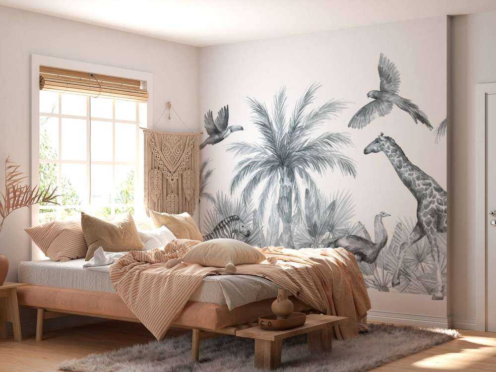 Vintage Dschungel Tiere