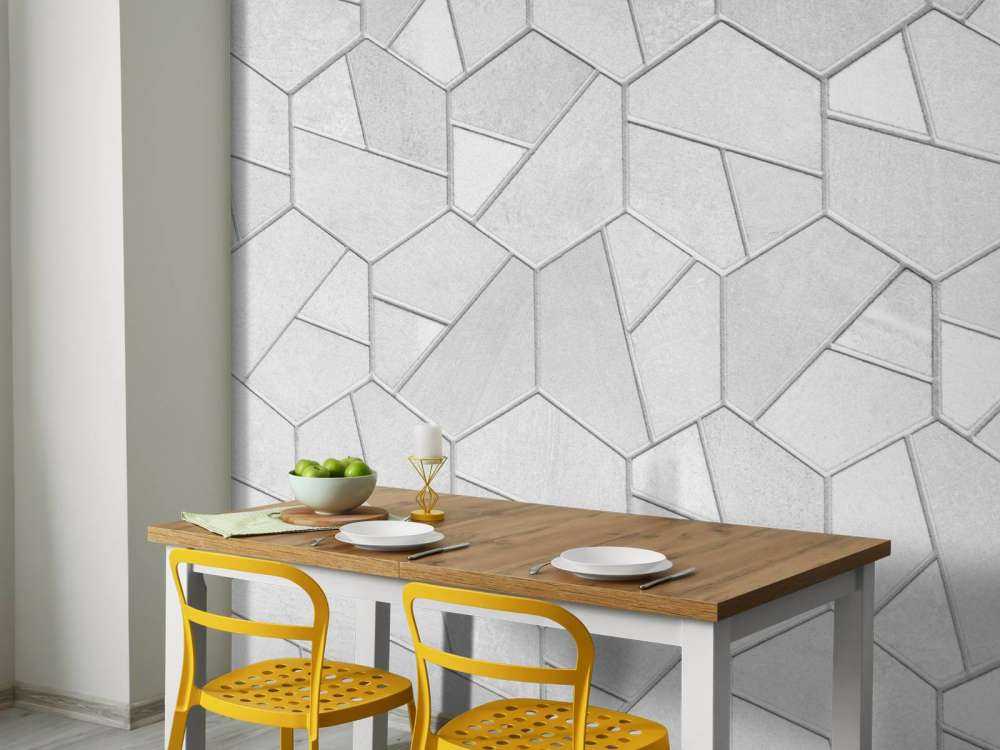 Sechseckiges Mosaik