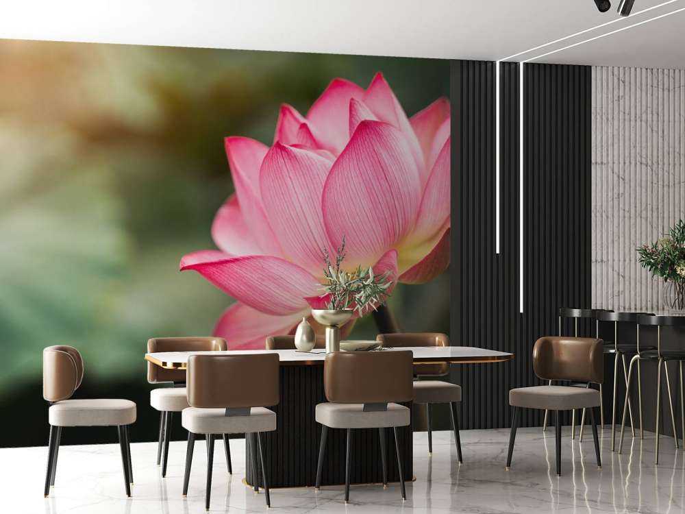 Lotus in Grün