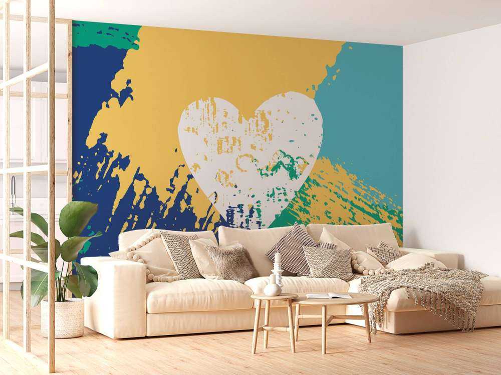 Farbige abstrakte Flächen