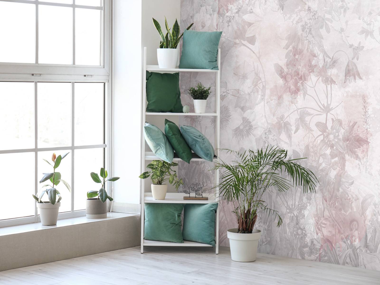 Aquarellgarten Rosa